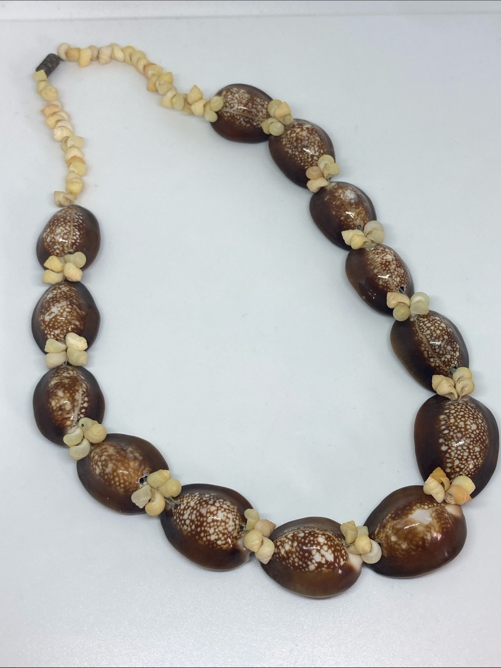 Tahitian Natural Brown Shell Statement Necklace - Women Jewelry